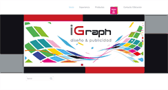 Desktop Screenshot of igraphpublicidad.com