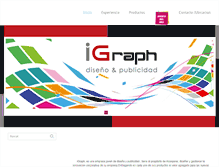 Tablet Screenshot of igraphpublicidad.com